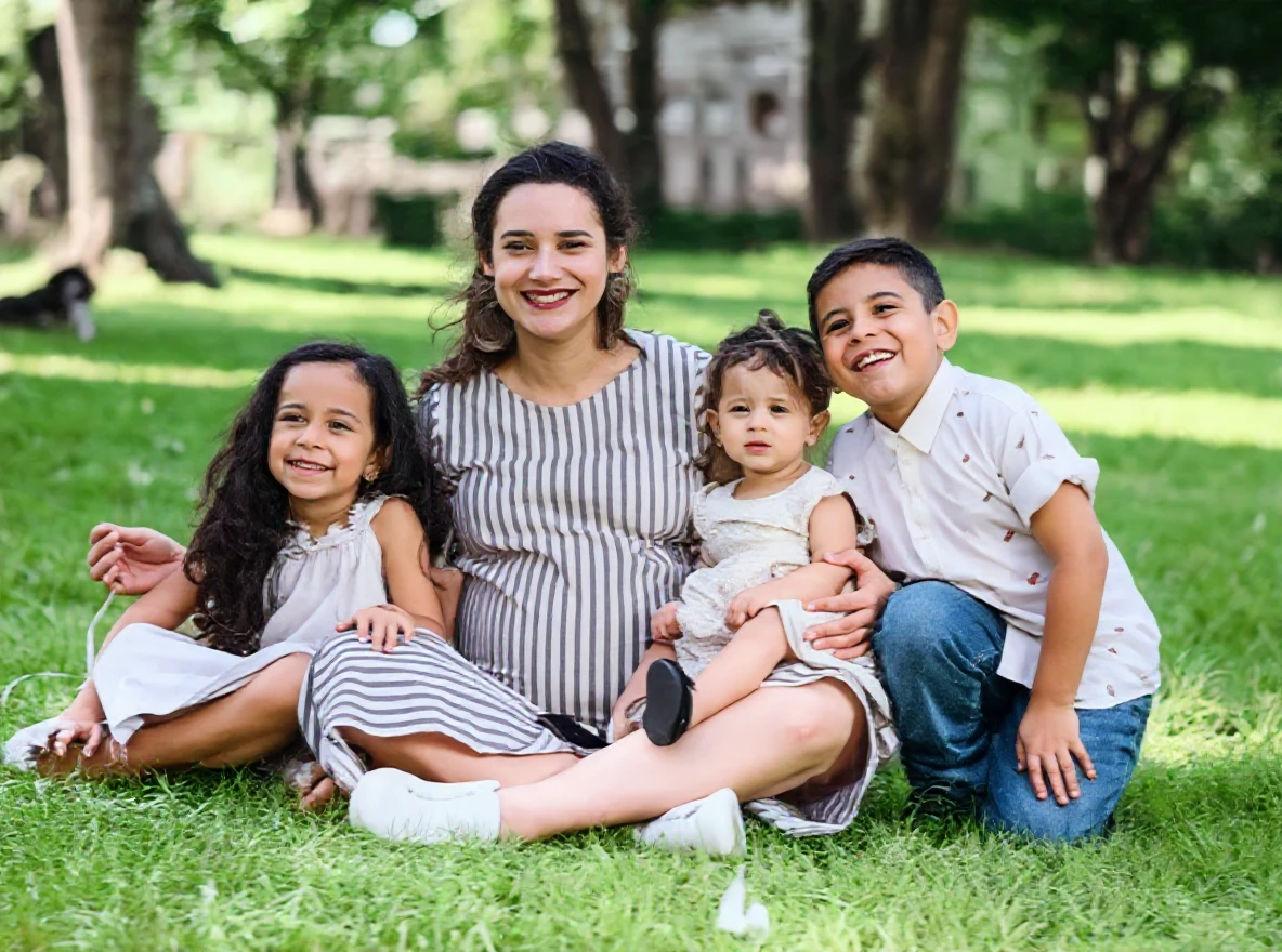 After restoration - Vibrant restored photo